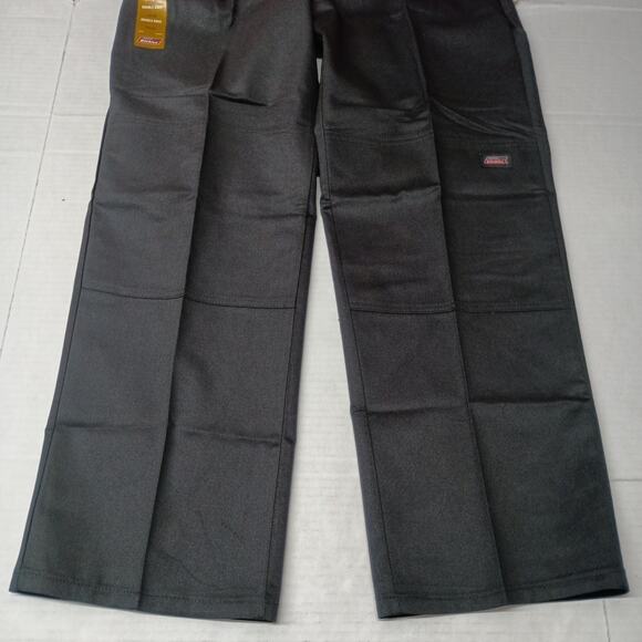 Dickies Loose Fit Double Knee Work Pants Men's 34x30 Black Straight Leg - Picture 3 of 7